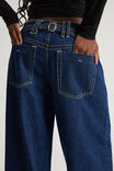 Mid Rise Baggy Jean, RINSED INDIGO - alternate image 2