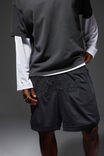 Nfl Basketball Short, LCN NFL BLACK/RAIDERS BLACK STEALTH - alternate image 4