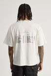 Box Fit Music Merch T Shirt, LCN BRA CLOUD/TUPAC ALLEYEZ TRACKLIST - alternate image 3