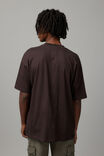 Essential Nba T Shirt, LCN NBA CHOC TORTE/BULLS NECK RIB - alternate image 3