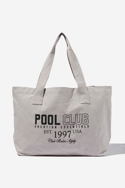 Tote Bag, NEUTRAL POOL CLUB