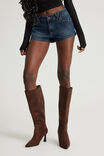 Tumblr Low Rise Booty Short, INDYWOO BLUE - alternate image 2