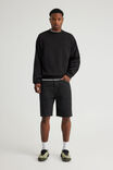 Authentics Boxy Crew, BLACK - alternate image 2