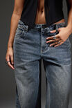 Mid Rise Baggy Jean, SUNSET INDIGO - alternate image 4