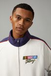 Nascar Funnel Neck Zip Thru, LCN NAC WHITE/NASCAR EMB - alternate image 2