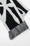 Notion Scarf, BLACK/WHITE - alternate image 2