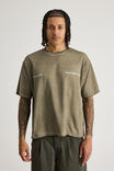 Open Gallery Box Fit Tshirt, OG KHAKI MIST OVERDYED/IDEAS DEPT - alternate image 3
