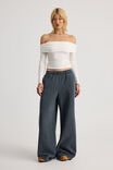 Shay Off Shoulder Long Sleeve Top, MARSHMELLOW - alternate image 2