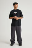 Box Fit Nba T Shirt, LCN NBA BLACK/BULLS BALL - example image 2