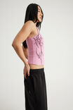 Attack On Titan Racer Tank, LCN AOT WASHED POP PINK / SKELETON - example image 5