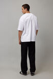 Straight Leg Trackpant, BLACK/UC - alternate image 3