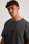 Slim Fit Tshirt, WASHED BLACK - alternate image 4