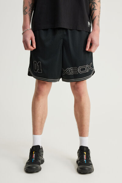 Xbox Basketball Short, LCN XBOX BLACK STEALTH