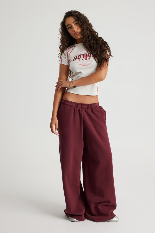 Fitted Graphic Tee, PUMICE/NTN HARDCORE