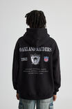 Nfl Hoodie, LCN NFL BLACK/RAIDERS NEW PREP - alternate image 1