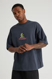 Half Half Heavyweight Box Fit Graphic Tshirt, HH SEAL/FROGMAN - alternate image 2