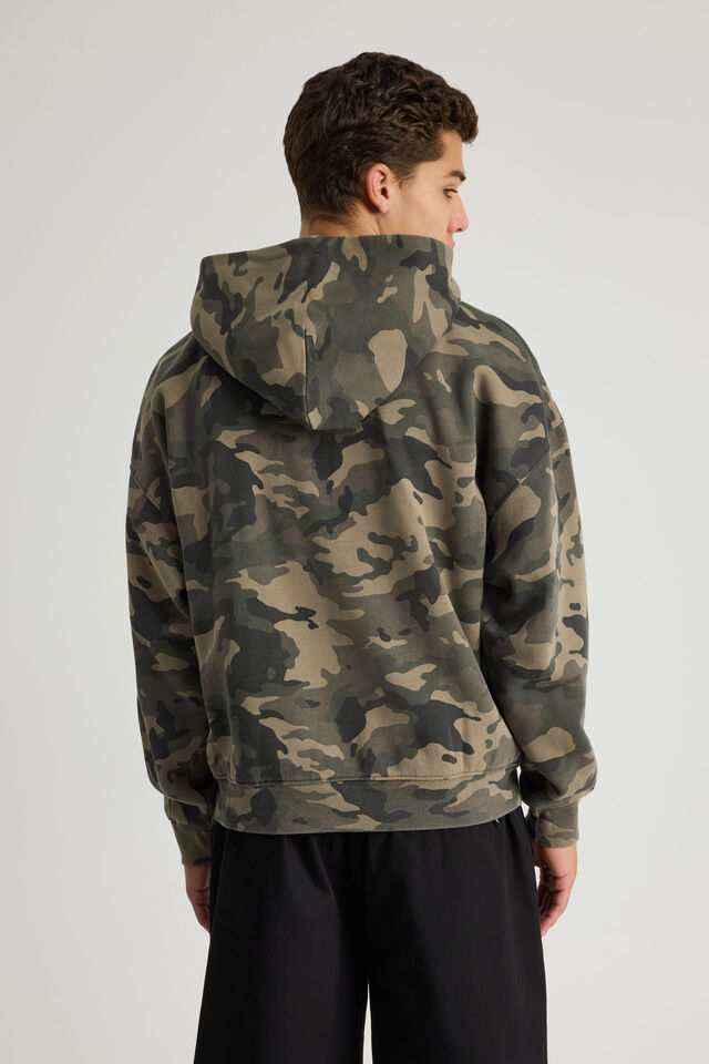 Authentics Hoodie, WASHED BUSH CAMO