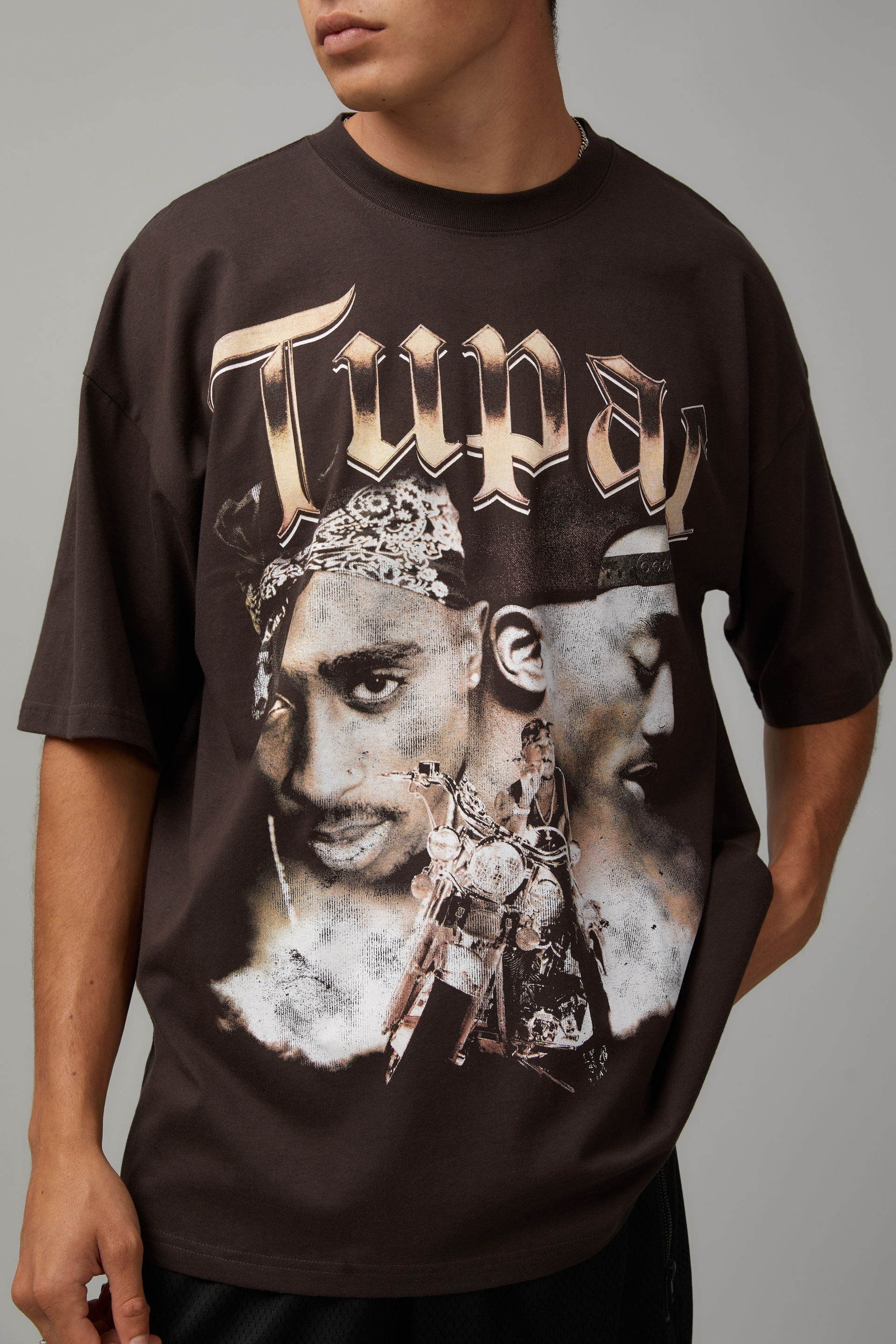 Oversized Music Merch T Shirt