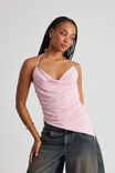 Amalie Cowl Halter Top, PINKIE PIE - alternate image 1