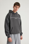 Half Half Hoodie, HH SLATE/PANEL - example image 2