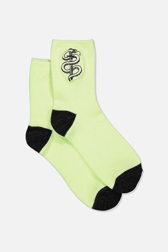The Original Sock, DAGGER SNAKE _LIME CREAM