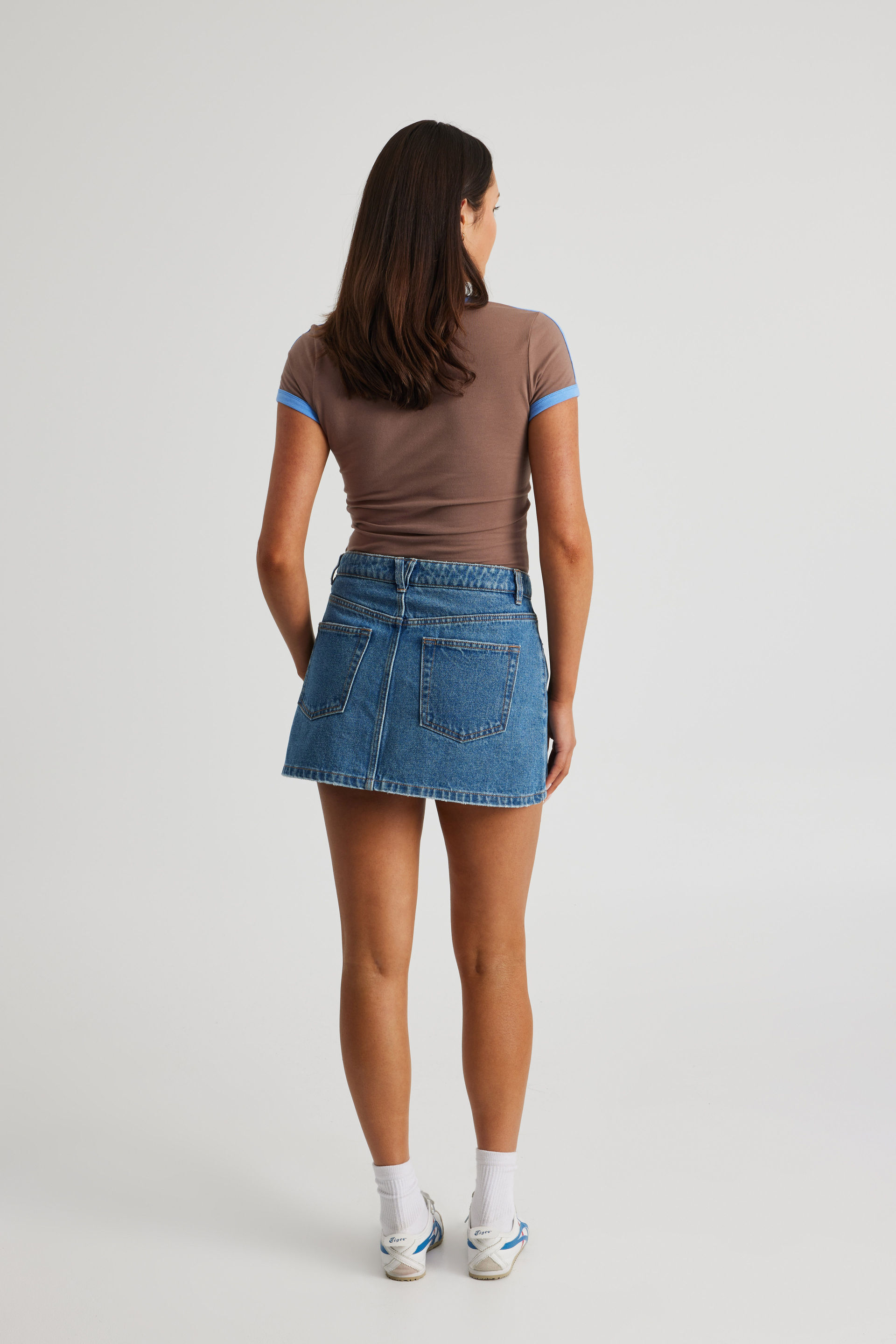 Everyday Denim Mini Skirt