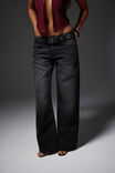 Luca Low Rise Jean, MAGNETIC BLACK - alternate image 1