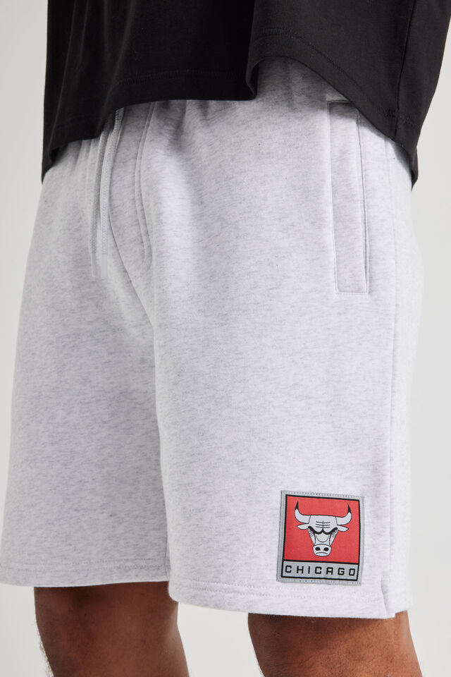 Nba Graphic Track Short, LCN NBA SILVER MARLE/Y2K SPORT CHICAGO BULLS