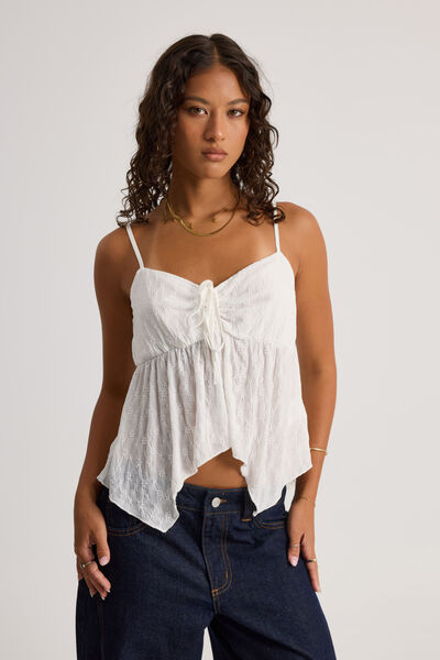 Jamie Lace Cami, MARSHMELLOW