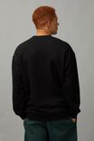 Unified Oversized Loopback Crew, BLACK/UNIFIED SCRIPT - alternate image 3
