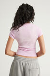 Fitted Graphic Tee, PINK PONY/FLOURISHES - example image 3