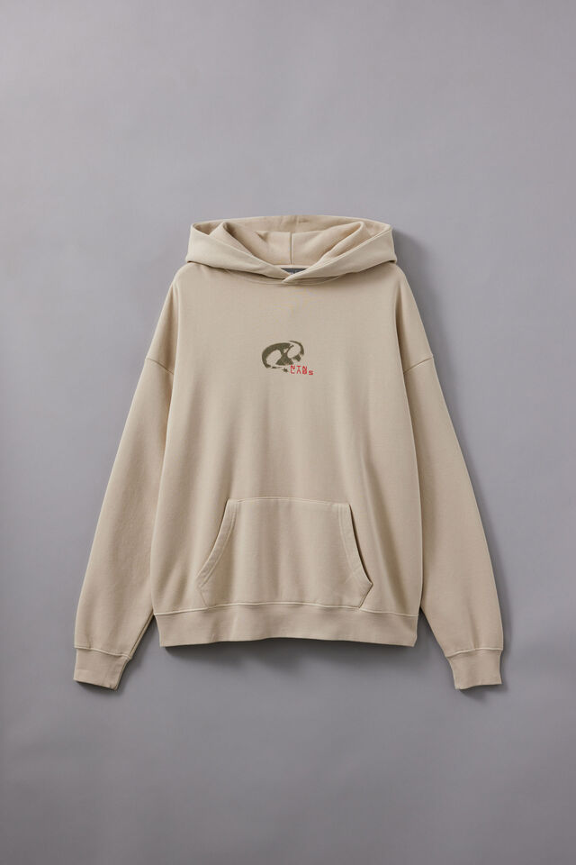 Notion Hoodie, NTN WASHED PEBBLE /NIHILISM