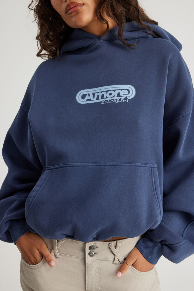 Chloe Hoodie, WASHED NIGHT SKY/AMORE CONCEPT