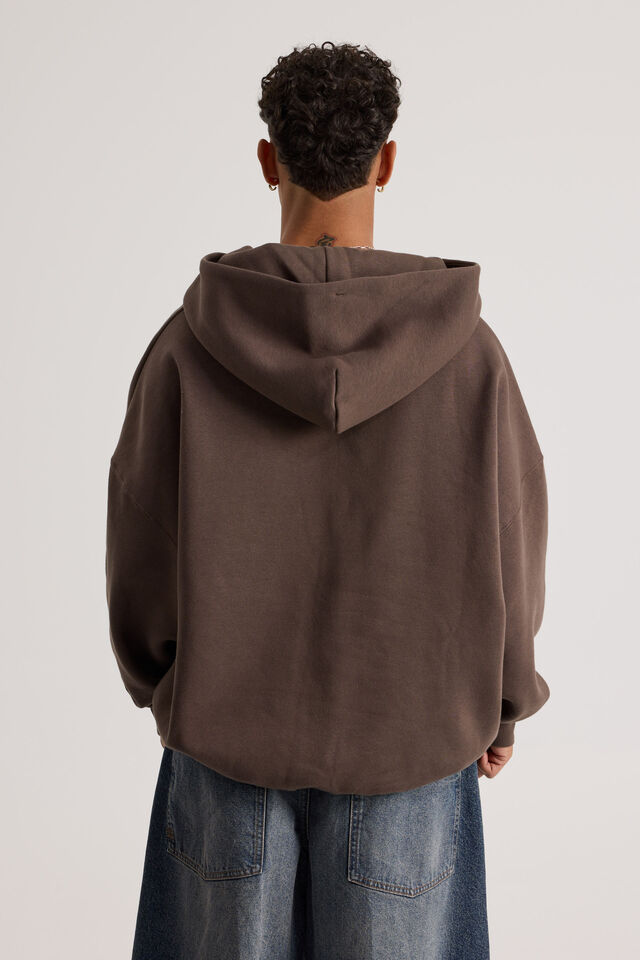 Authentics Hoodie, BRACKEN BROWN