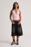 Emma Gathered Halter, PINK LADY - alternate image 2