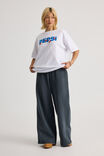 Lcn Pepsi Oversized Graphic Tee, LCN PEP WHITE/PEPSI CHERRY - alternate image 2
