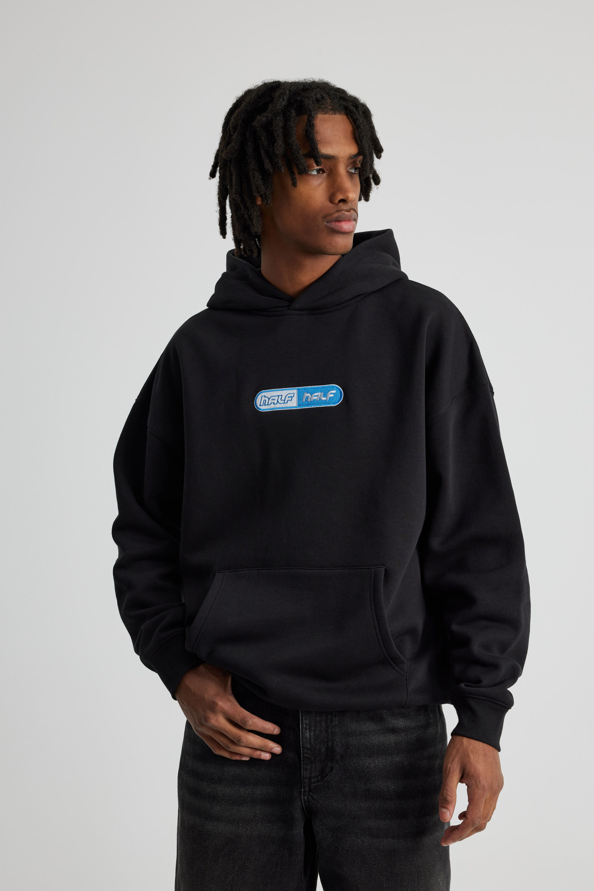 Half and half hoodies on sale