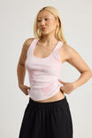 Graphic Tank, POWDER PINK/BUTTERFLY - alternate image 1