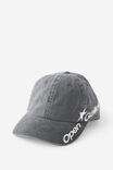 Open Gallery Side Emb Logo Cap, OPEN GALLERY WASHED BLK WHT EMB - alternate image 1