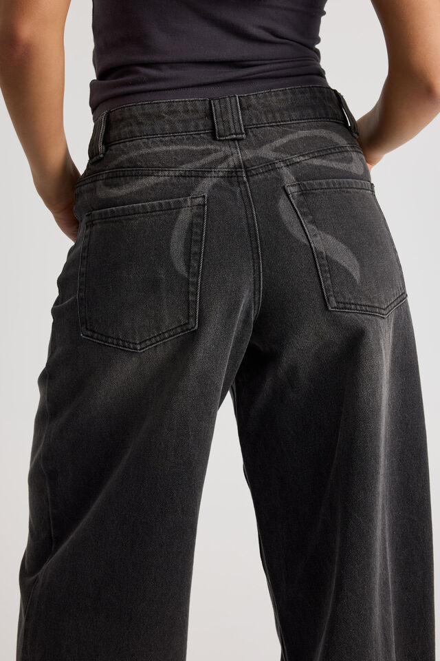 Mega Baggy Jean, MIDNIGHT BLACK