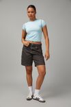 Fitted Crop Tee, COOL BLUE - alternate image 4