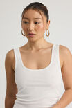Textured Scoop Tank, CLOUD - alternate image 4