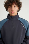 Half Half Quarter Zip, HH NAVY BLAZER/SPORT - example image 4