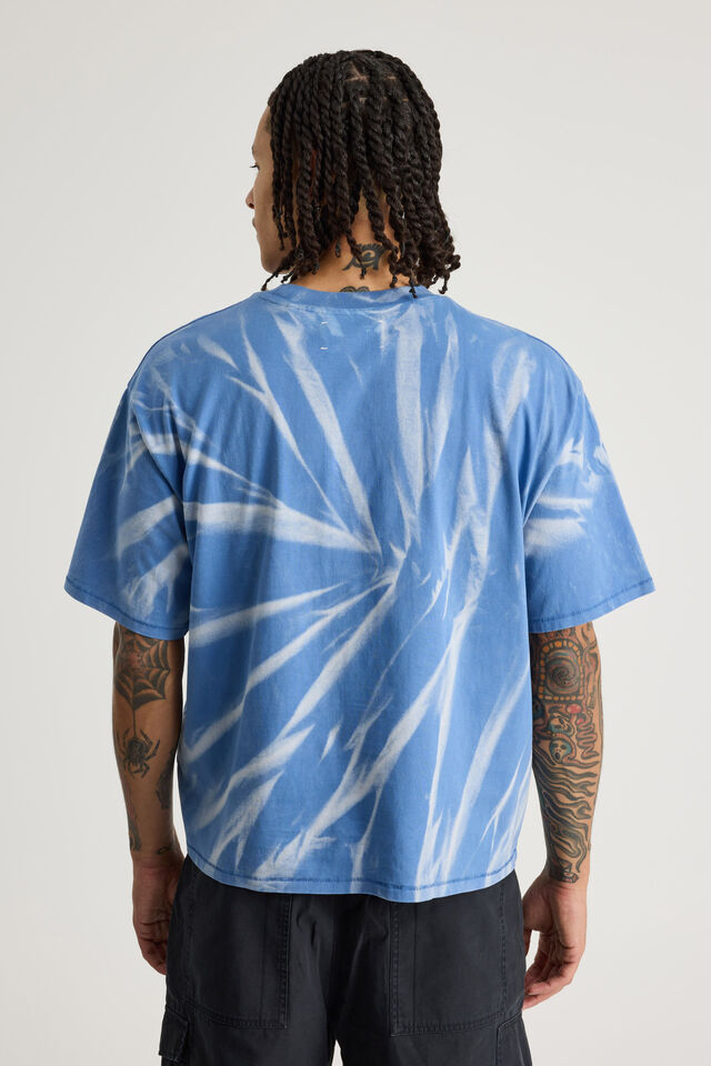 Open Gallery Box Fit Tshirt, OG MALLORCA BLUE SUNBLEACHED/FUNCTIONAL