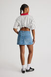 The Everyday Denim Skirt, TEXAS BLUE - alternate image 3
