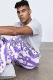 Tv/Movie Relaxed Trackpant, LCN CAR PURPLE TIE DYE/RICK & MORTY - alternate image 4