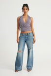 Luca Low Rise Jean, DISTORTION BLUE - example image 2