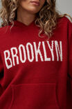 Oversized Jacquard Knit Hoodie, SCOOTER/BROOKLYN - alternate image 4