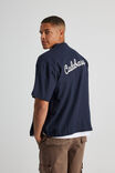 Embroidered Textured Shirt, NAVY BLAZER/CALABASAS - alternate image 3