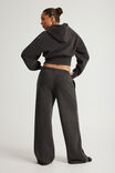 Classic Wide Leg Trackpant, WASHED TRUE BLACK - alternate image 4